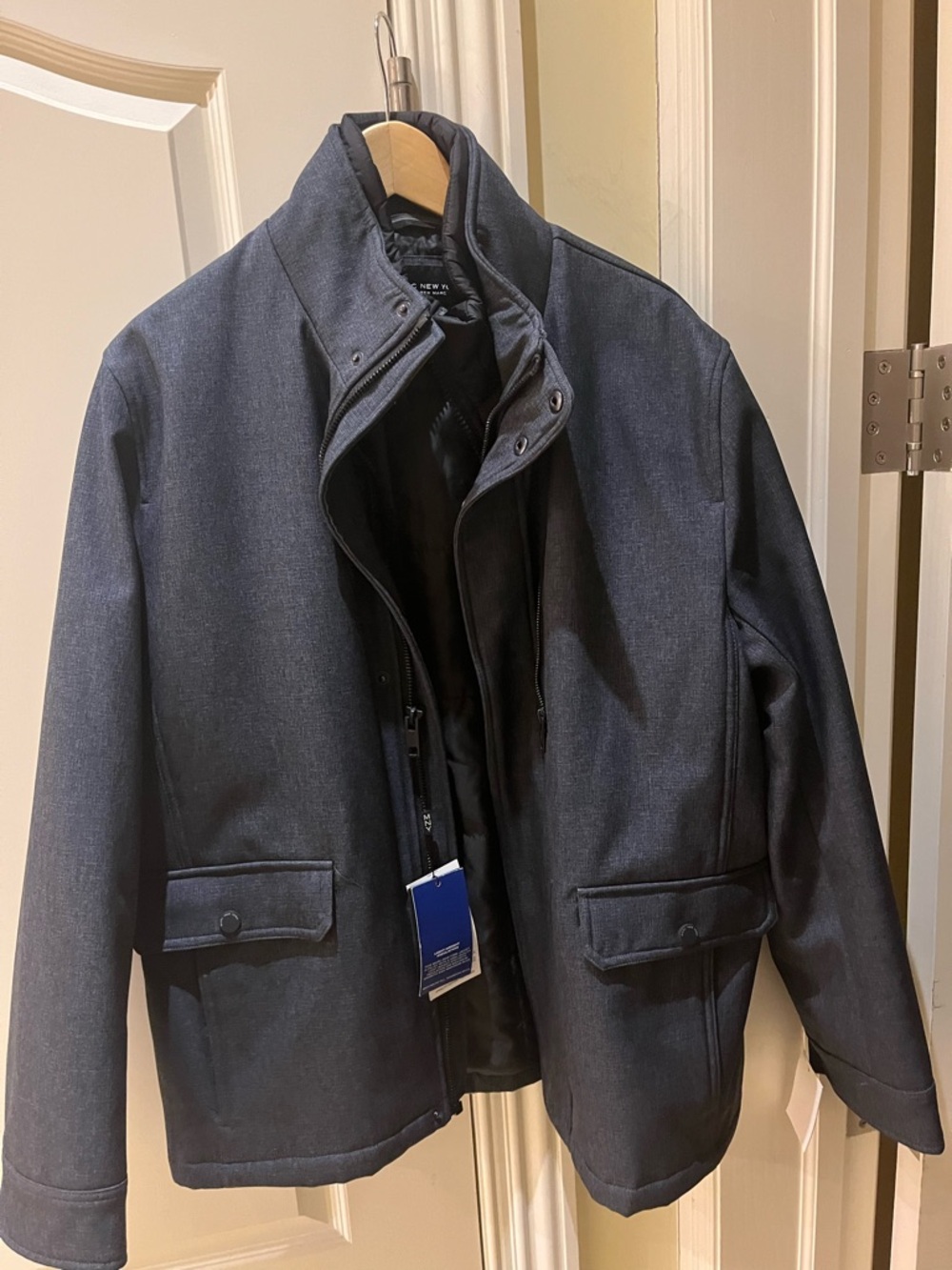 Andrew Marc New York Navy Blue Men’s Jacket Medium NWT